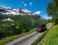 Advantages of campervans in the "sprinter class": they are much less stressful to drive even on small roads.