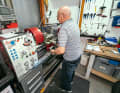 "Mr Lamnek, please!" The 87-year-old metalworker is addressed as "Mr Lamnek" despite the casual behaviour in the team ...