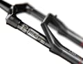 Plushport technology is designed to add more or less compression to the fork depending on how much travel is used.