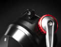 The ONE version of the shock can be adjusted in three modes. An Open, a Drive and a Lock mode are available.