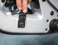 The charging port for the Fazua battery snaps shut magnetically.