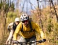 The Bulls performs well downhill. However, the front could be higher and the tyres could be grippier. With long chainstays, the bike is not very playful.