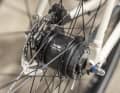 Im Heck sitzt die Shimano Nexus 8 Gang Nabenschaltung.