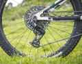 Electronic Sram XO Eagle transmission.