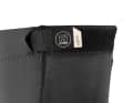 A Velcro strap at the top of each protector should ensure a secure fit even during hard action