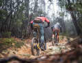 The long Haibike rears up late on steep climbs. The Cube has traction advantages on technical and especially slippery climbs - thanks to its sensitive suspension and finely controllable motor.
