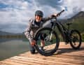 Und das sind die Tester: Michael aus Graz fährt ein Levo 4 von Specialized mit einigen Spezial-Parts.