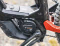 Der Bosch Performance CX ist zwar weder bergauf noch bergab ganz leise, setzt jedoch Bestmarken in technischen Uphills und sorgt für eine gute Reichweite. 