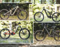 Four E-Enduros with massive suspension travel in a system comparison. Light or strong?