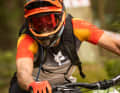 Eyes wide, pulse high, excitement: enormous. Race rookie Dimi Lehner in the danger zone.