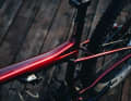 On the rear triangle of the Specialized Epic 9, a pivot point moves higher into the top tube.