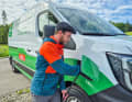 Eurofun's fleet of support vehicles now also includes electric buses.