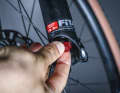 4. on almost all suspension fork models, the rebound can be adjusted using the red knurled screw at the bottom of the fork leg - i.e. the rebound speed. If the rebound is too fast or too slow, this has a negative effect on the suspension, making it more difficult to control.