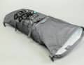 The handlebar is also always a good place to stow equipment. The Gramm Handlebar Roll 12 L is perfect for stowing a tent or sleeping bag