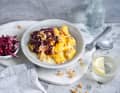 Pumpkins and nuts are as much a part of autumn as colourful leaves. Radicchio is also in the final stages of its season.