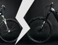 Old versus new: The original E-MTB from Flyer from 2010 compared with the modern Uproc Evo:X.