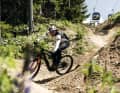 Wyn Masters pushes his new tool into the turn...