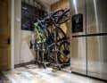 Without the Bikestow, the only way to store three bikes in a space-saving manner would be to mount a wall bracket. With the Flip, you can save yourself this step.