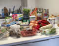 The Meal Prepping God has put shopping before cooking. We show you how much food you need to get through the week.
