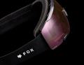 The lenses have a toric shape, i.e. they are spherically curved.