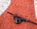 Good solution: the end of the cable pull can be hooked onto the back