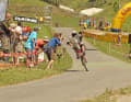 Californian Bobby Root is a master of speedwheelies. Here at the FREERIDE Festival in Saalbach-Hinterglemm. In 2001, he set the official record at 138.6 km/h.