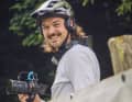 Good mood representative and filmer Laurin Bettermann at work. You can see his video about the test on Stefan's social media channels.