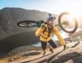 Carrying your bike to the summit