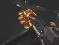 Of course, the HB916 is covered all over with Hope parts, where customers can choose from the eight typical anodised colours - something no other complete bike manufacturer offers.