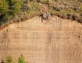 Run-up: zero. Height: crazy. Landing: way too soft. Brage Vestavik jumps the infamous Jah Drop in Kamloops, British Columbia in May 2023.