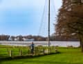 Relaxed cycling with a sea view. That's the motto in Ammerland. For example, on this part of the circular route near Jagdhaus Eiden