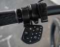 Easy to operate and somewhat playfully illuminated: Motor control panel on the Stormguard.