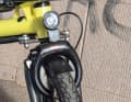 Practical: ring lock for short-term parking, can be extended with a cable lock.