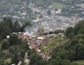 During the Tour de France, the climb to Alpe d’Huez is like a cauldron.