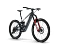 Ghost E-Riot Full Party: Rock Shox Ultimate suspension, Sram GX Eagle AXS, DT Swiss aluminium wheels. Cost: 9,500 euros.