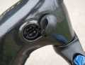 The charging socket is located on the control head - no need to bend down and search when connecting the cable.