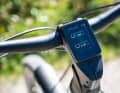 The tyre pressure indicator appears directly on the display. Right: The display bar for the radar system.