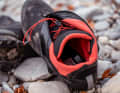 The waterproof cover conceals a classic low shoe. This should make the Blaze particularly comfortable to wear