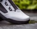 The Giro Chamber TR features a TPU layer to protect the toes. It could do with being a bit sturdier. Please note: the Giro has a low-profile design – this may not suit every foot.