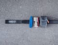 The 45 cm long Velcro strap has space for a tube, tool and tyre lever