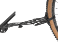 The rear tyre mount has also been redesigned and now fits all standard tyre widths without the need for modification.