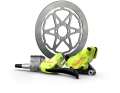 The Gustav M floating downhill brake from the 90s was probably the inspiration for the new Gustav Pro.