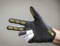 There are silicone prints on the three most important fingers, and the thumb and index finger are also touchscreen-compatible