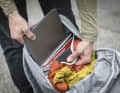 The laptop compartment is lined with fleece, so your laptop is well protected when stored there.
