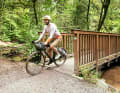 The Focus has cleverly positioned fixed points for bikepacking equipment.