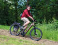 Comfortable even on really bad terrain: that's what full-suspension bikes do.