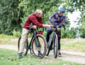 Bags are available for almost all areas of the bike. Handlebar and top tube bags are practical for valuables and emergency provisions.