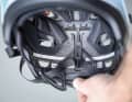 The height of the neck support can be adjusted on most helmets. This improves fit and comfort