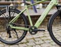 Das Urbanico 8 arbeitet mit einem Bafang-Hinterradmotor mit 45 Nm und Shimano 8-Gang-Kettenschaltung. Der Akku entspricht dem des F3-Modells. Preis: 1.999 Euro