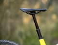 The Syncros telescopic support offers a very large adjustment range of 210 mm.